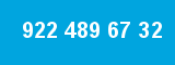 922 489 67 32 922 489 67 32